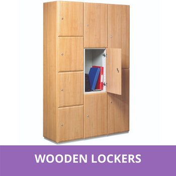 Wooden Office Lockers