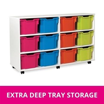 Extra Deep Tray Storage