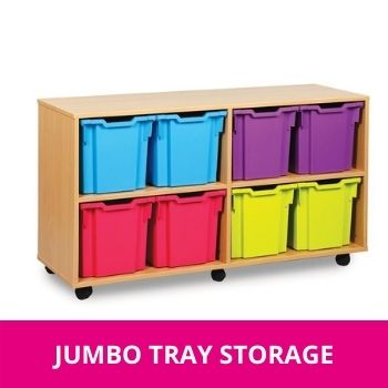 Jumbo Tray Storage