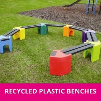 Recycled Plastic Benches