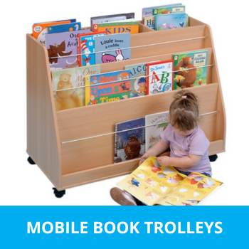 Mobile Book Trolleys