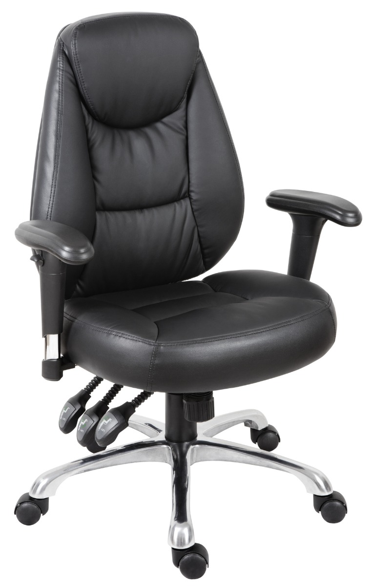 Portland Luxury Leather Task Office Chair