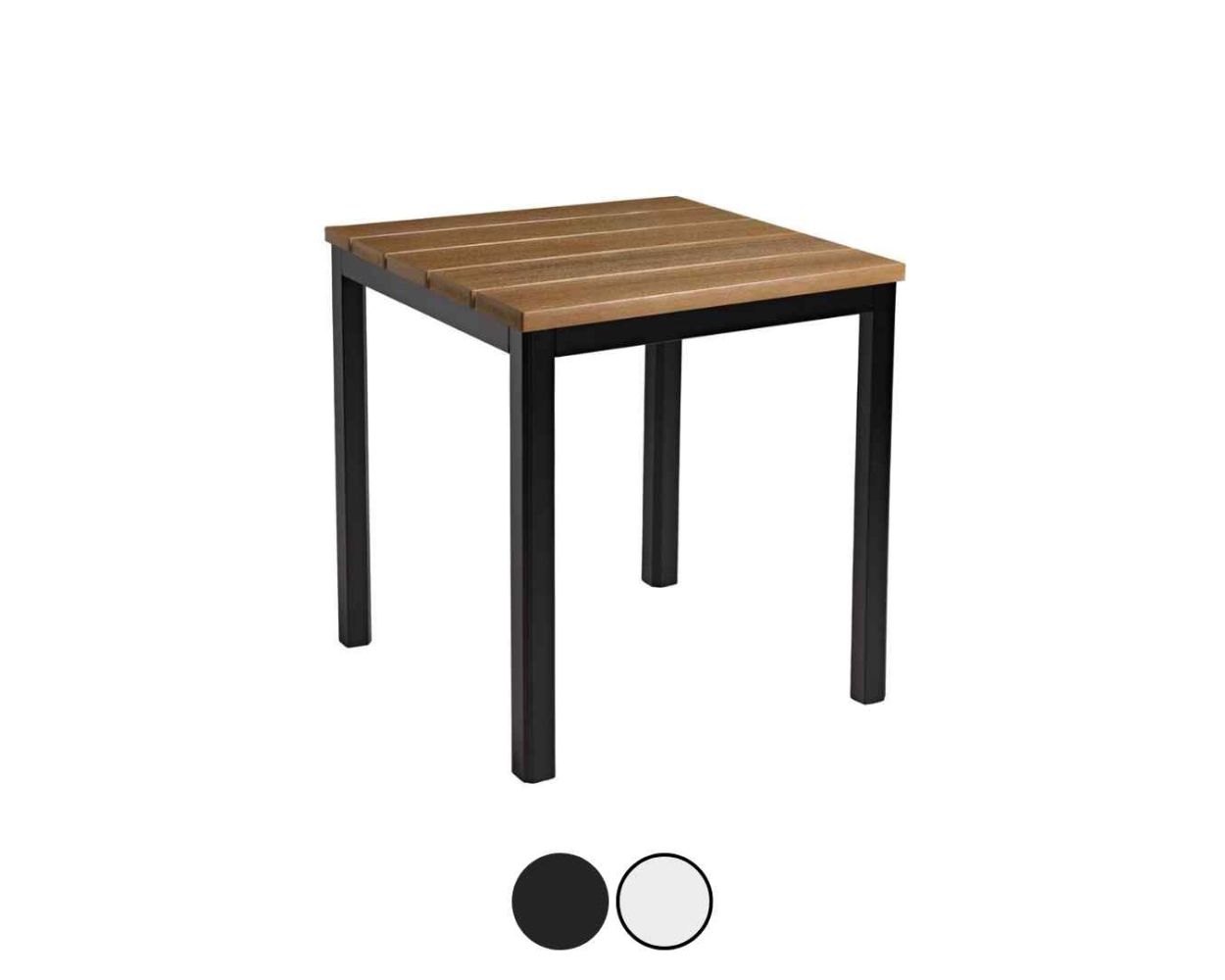 EKO Recycled Square Outdoor Dining Table - Zap