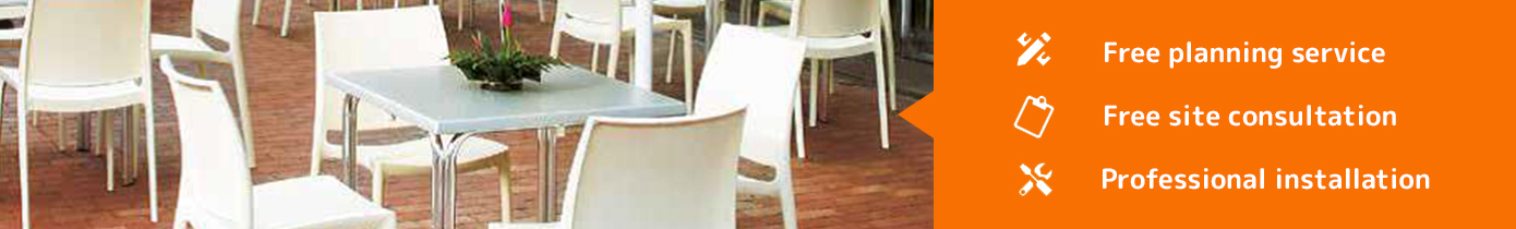 Outdoor cafe Chairs